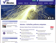 Tablet Screenshot of abratec.de